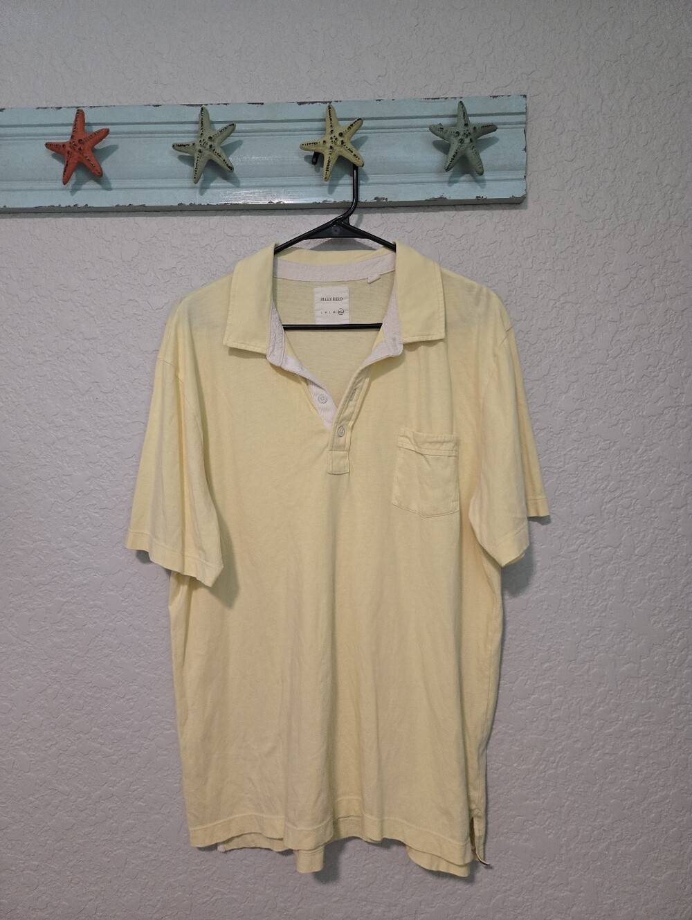 Billy Reid Yellow Polo